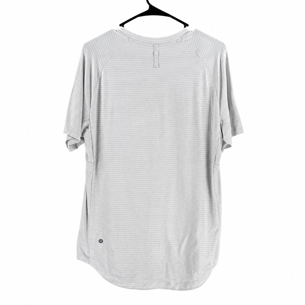 Lululemon Men's Drysense Training Tee Heathered Vapor Grey Sporty Athletic